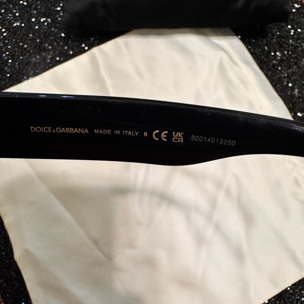 Dolce & Gabbana Black Sunglasses - Picture 9 of 15